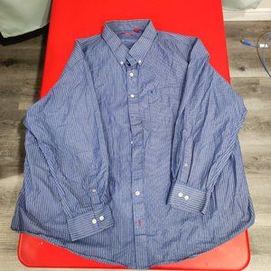 Izod button up shirt men's size 4XL